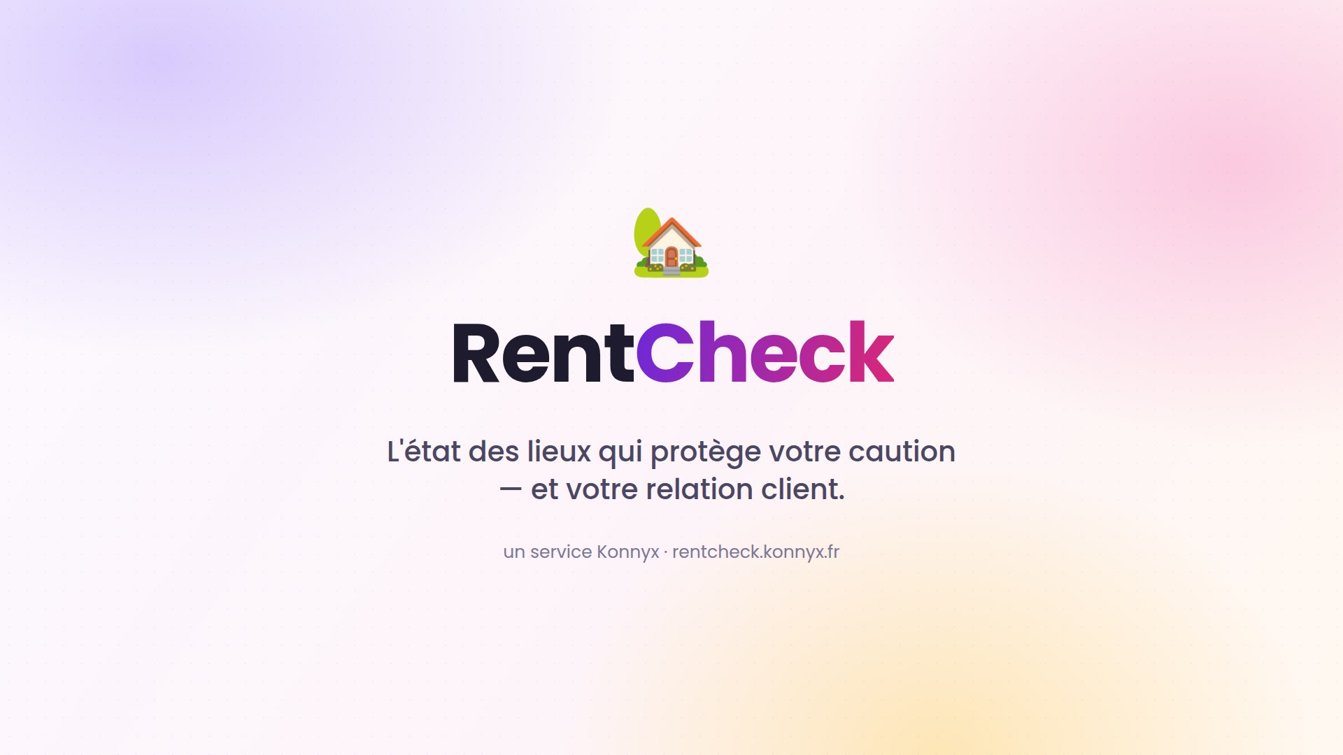 RentCheck — film de présentation